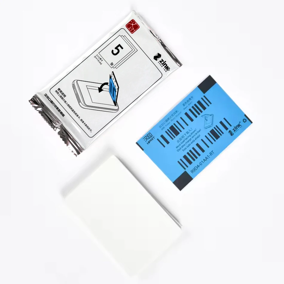 Original MT53 Self-adhesive Photo Paper 2x3 Inch Sticky-Backed Photo Paper For HPRT MT53 Pocket Color Photo Printer 20/40 Sheets