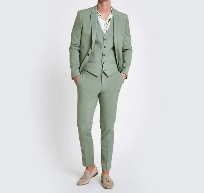 Sage Green Tuxedos Sage Green Wedding Suit