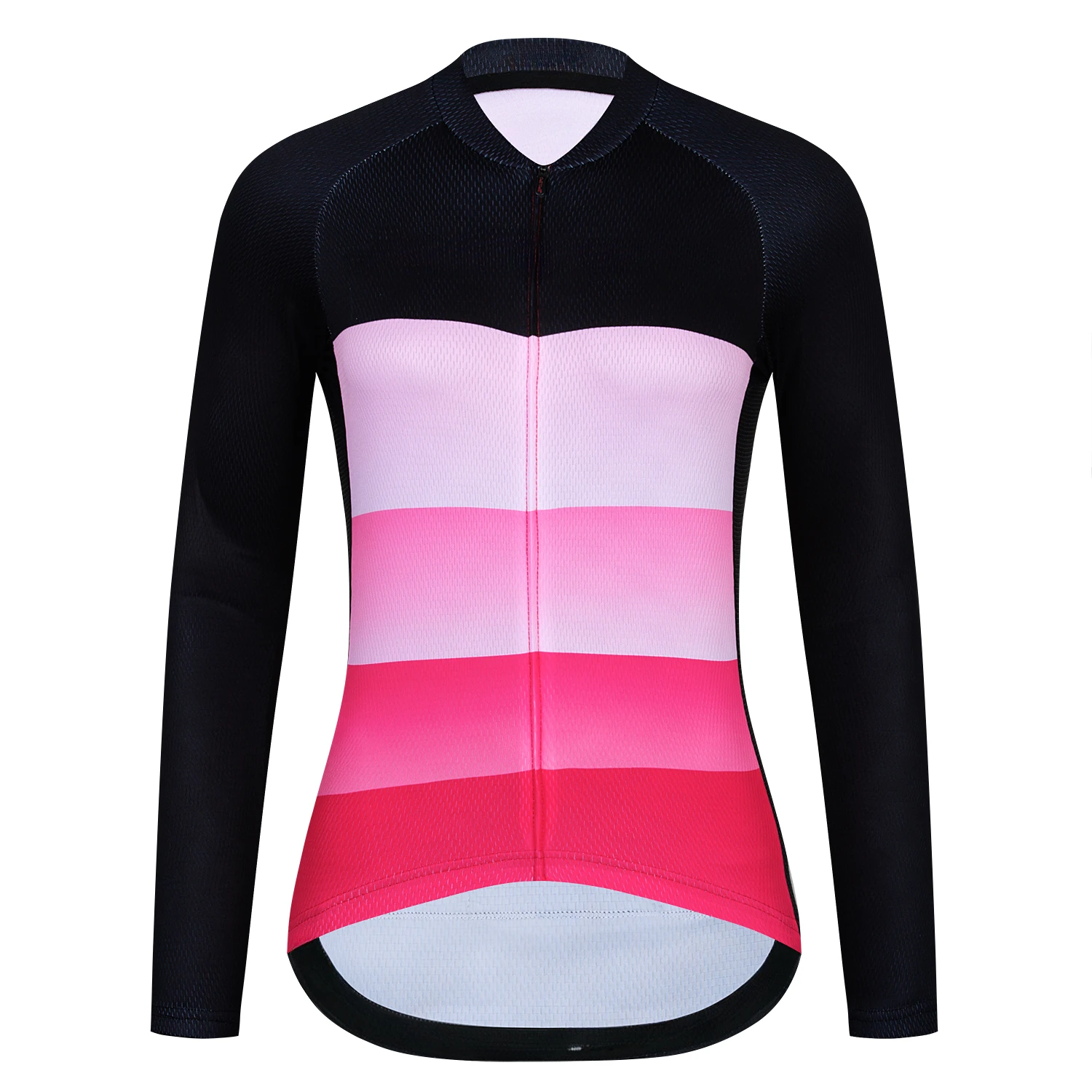 Cycling Jersey Women Bike Shirts Top Breathable Quick Dry Pink Summer Long Sleeve Sport Cycle Bicycle Clothing Cycling Shirt