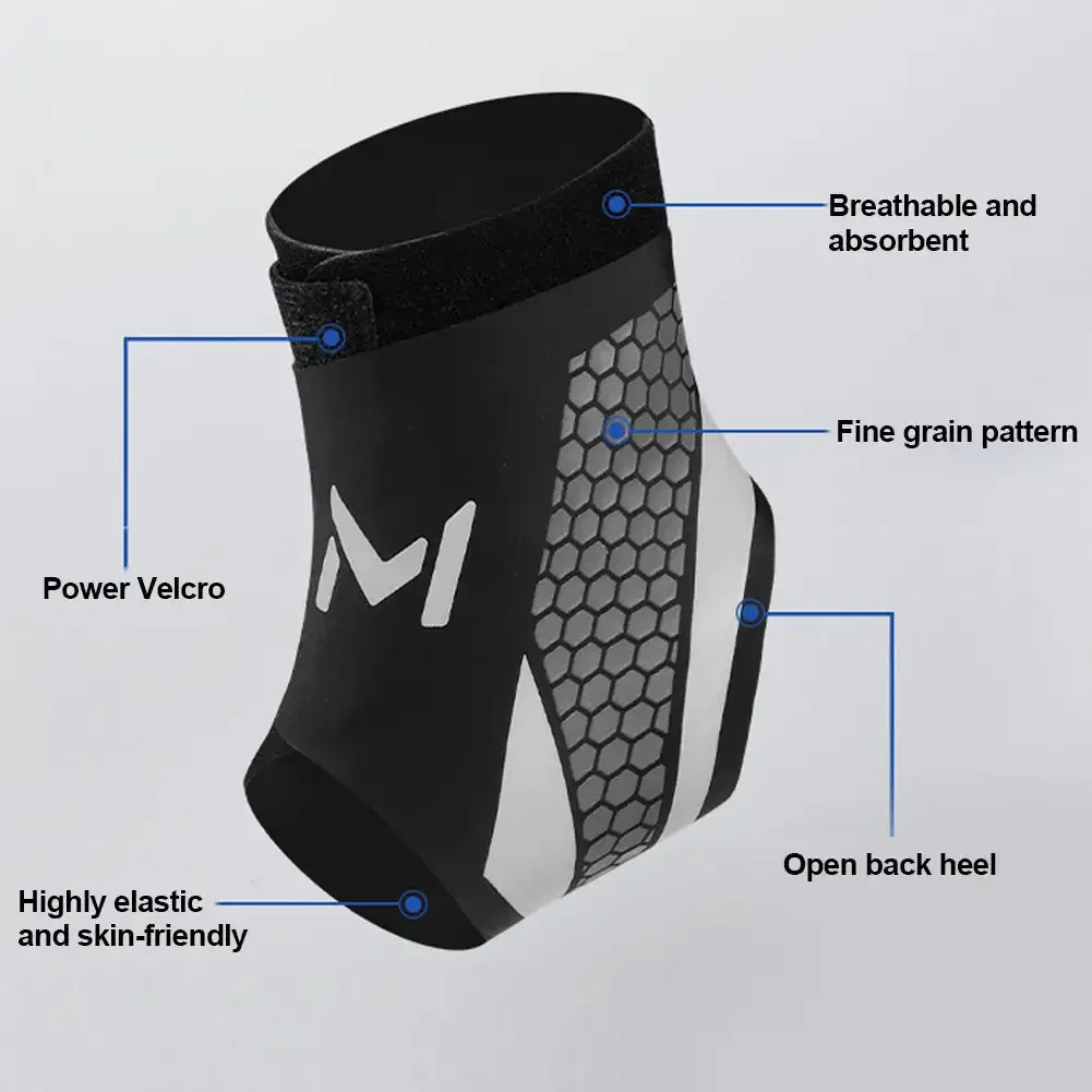 1Pc Ankle Protectors Running Joint Strain Ankle Wear Tear Anti-fracture Ankle Protector Basketball Soccer Men Women
