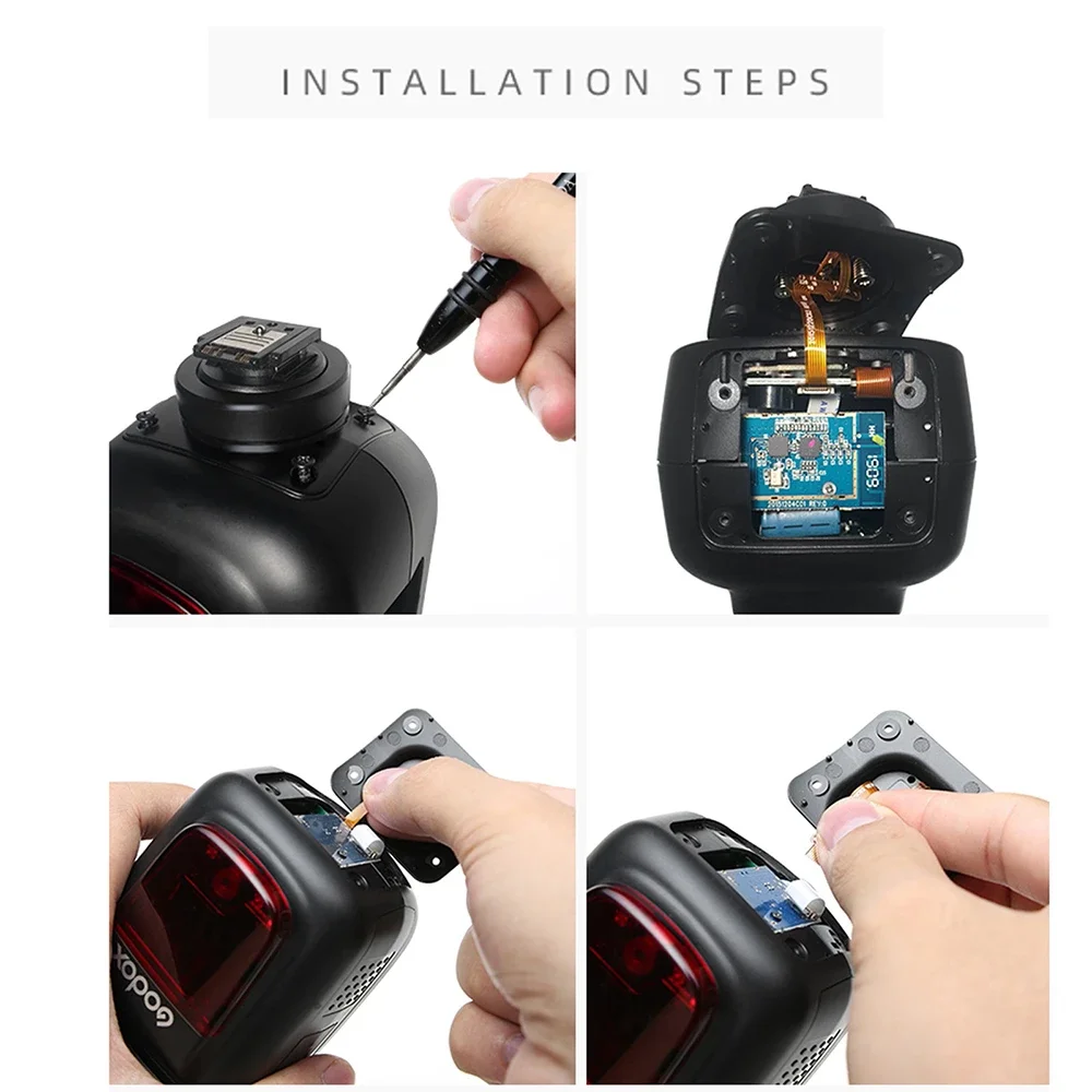 Flash Replace Accessories Flashlight Metal Hot Shoe Holder Accessories Godox V1 Camera Flash Hot Shoe C/N/S/F/O/P