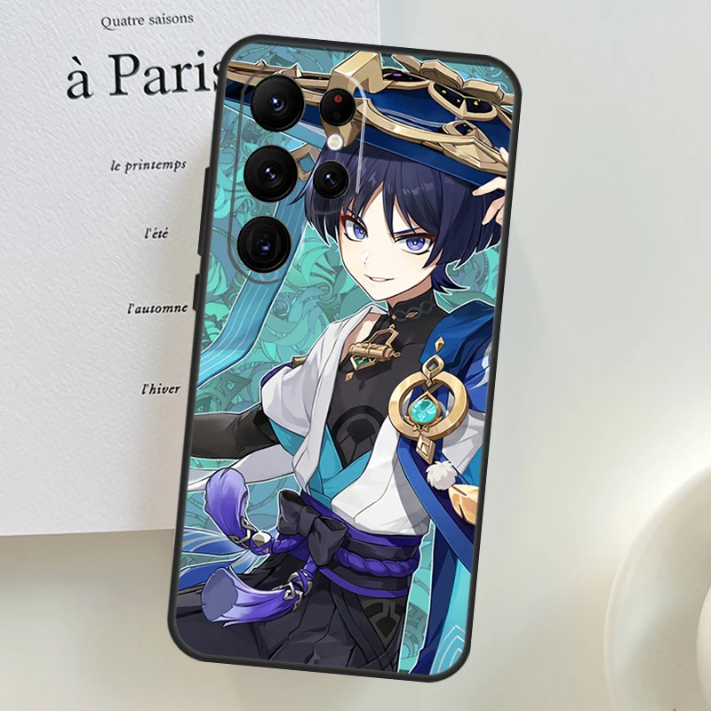 Genshin Impact Wanderer Themed Phone Case