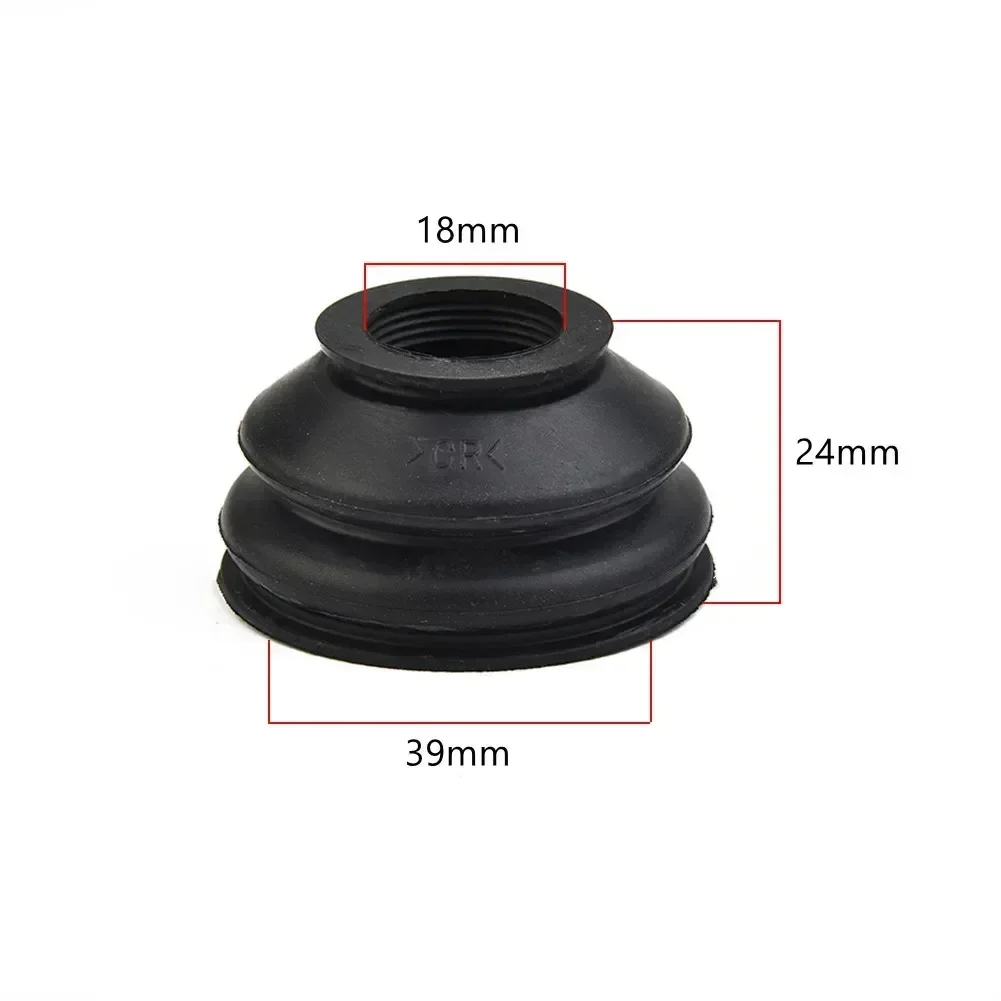 Ball Joint Boot Suspension Steering Dust Cover Track Tie Linkage Rubber Dust Boot Covers Track Rod End Replacement Kit 1/2/4pcs