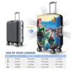 The Little Mermaid Cartoon Suitcase Cover Travel Protector Holiday Useful Luggage Case 6