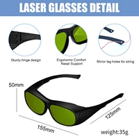 laser glasses Laser Protection 808 1064 OD6 Laser Safety Glasses Protective lenses laser protector laser protective glasses 532 3
