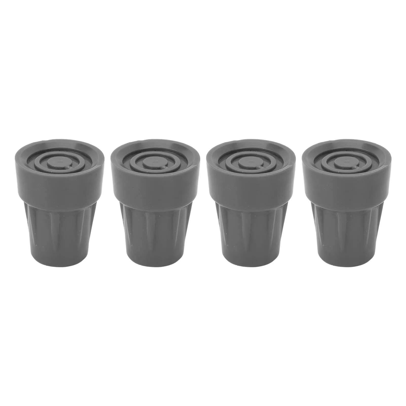 4pcs Rubber Walking Cane Tip Non Slip Underarm Crutch Tip Replacement 20mm/22mm for Aluminum/Wood Crutch Accessory for Elderly walking cane underarm crutches crutch accessory kit