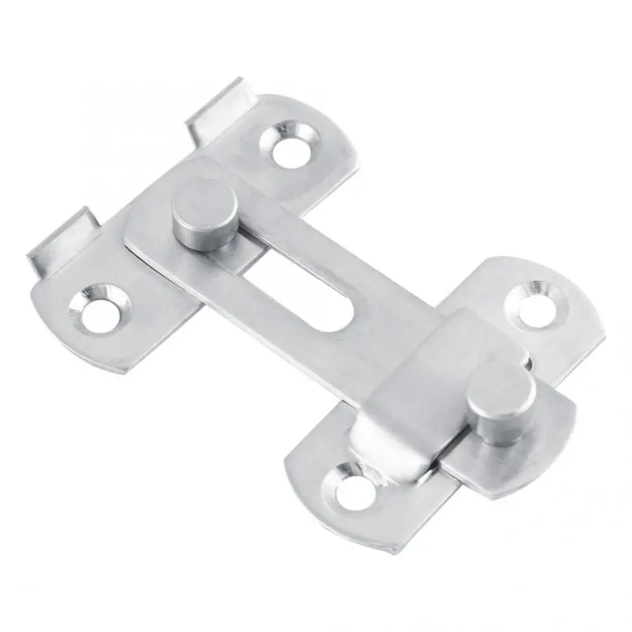 Rvs Hasp Klink Slot Schuifdeur Window Kabinet Sloten Home Hotel Beveiliging Klink Pull Kast Klink Home Hardware