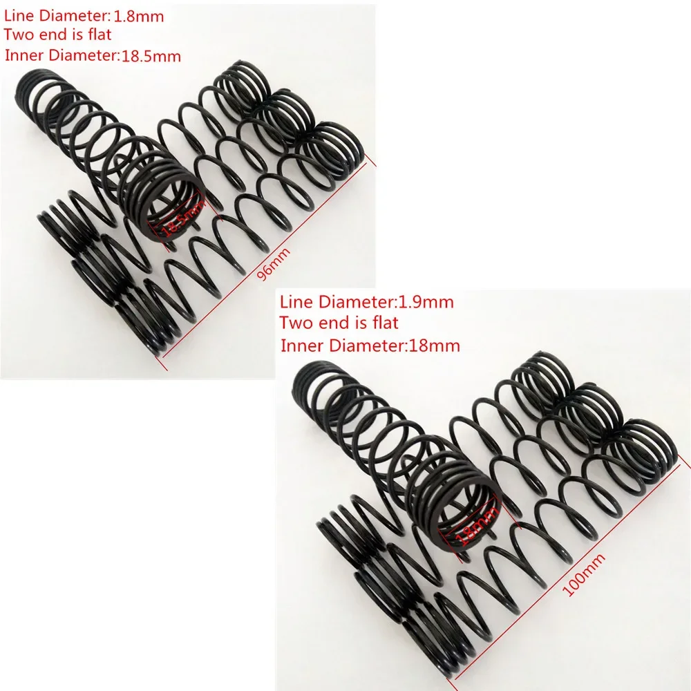 4 Stahlfedern 1,8 Mm Für Traxxas 1/7 UDR Desert Racer Stoßdämpfer 8444 8445