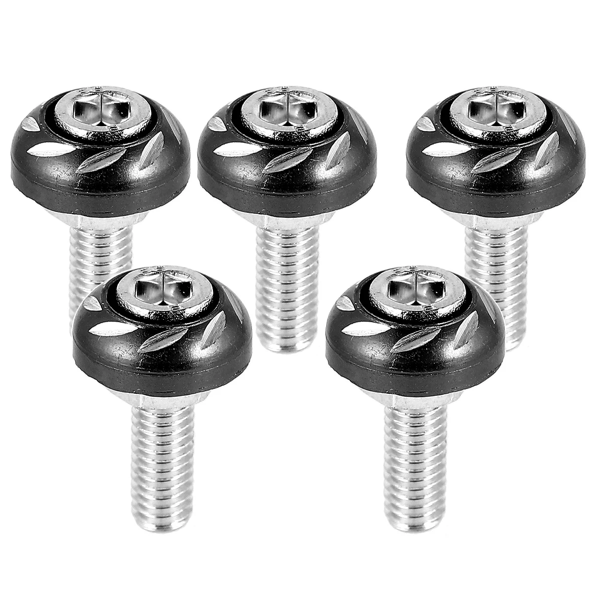 

20pcs 6mm License Plate Screw Colorful Screw Decoration for Motorbike Use