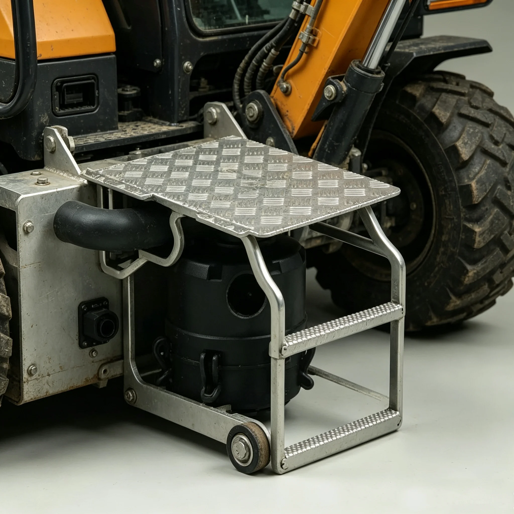 RC 1/14 Luftfilter Metalltreppe für Tamiya Hydraulikbagger Lader Muldenkipper für SCANIA MAN VOLVO Anhänger Kipper DIY-Teile
