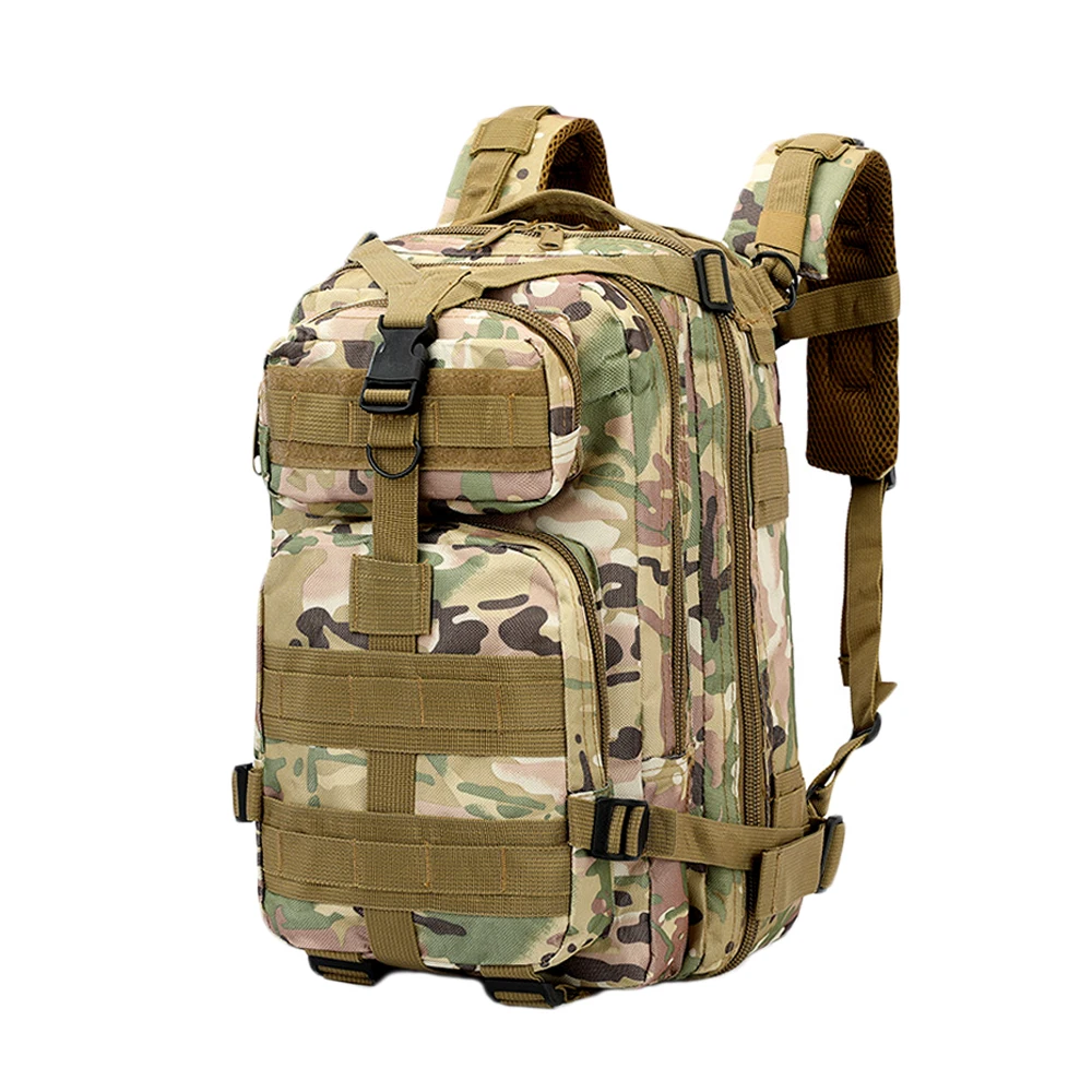 25/45L Taktik Sırt Çantaları Trekking Kamp Balıkçılık Av Çantası Naylon Su Geçirmez Açık Sırt Çantası Kadın/Erkek EDC Hayatta Kalma Sırt Çantası