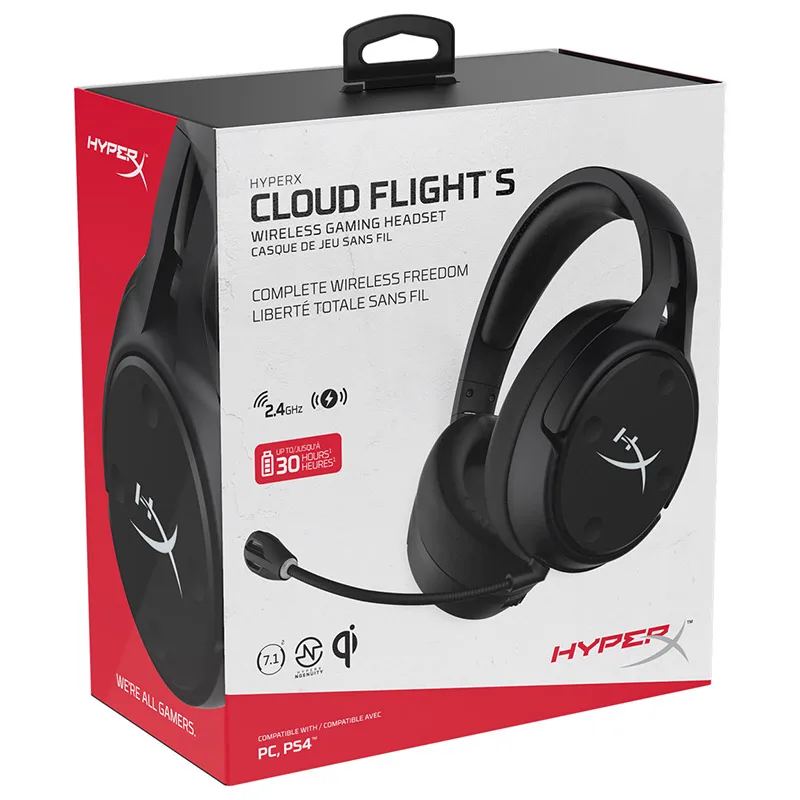 Hyperx Cloud Flight S Wireless Gaming Headset 7 1 Surround Sound 2 4ghz Wireless Audio Ngenuity Software Customization Aliexpress Hyperx Cloud Flight S Wireless Gaming Headset 7 1 Surround Sound 2 4ghz Wireless Audio Ngenuity Software Customization Aliexpress