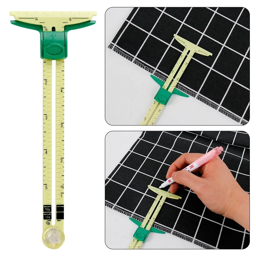 Kit Modello Per Cucito – Righello Guida Cucitura In ABS Per Quilting E Sartoria, Strumento Di Misurazione E Allineamento, Regalo Per Appassionati