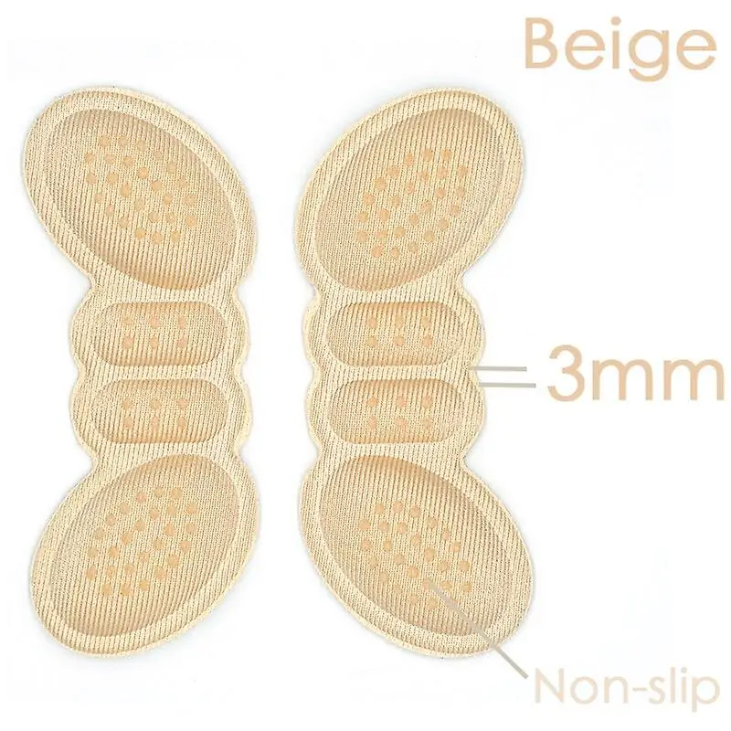 Shoe Insoles 2pcs Women Insoles Patch Heel Pads For Sport Shoes Pain Relief Antiwear Feet Pad Protector Back Sticker