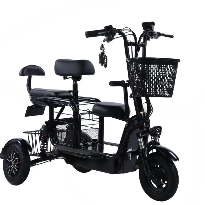 Triciclo Elettrico Pieghevole Scooter Elettrico Pieghevole A Tre Ruote Per Il Tempo Libero Triciclo Pedicab Trike Veicolo Elettrico Pedica