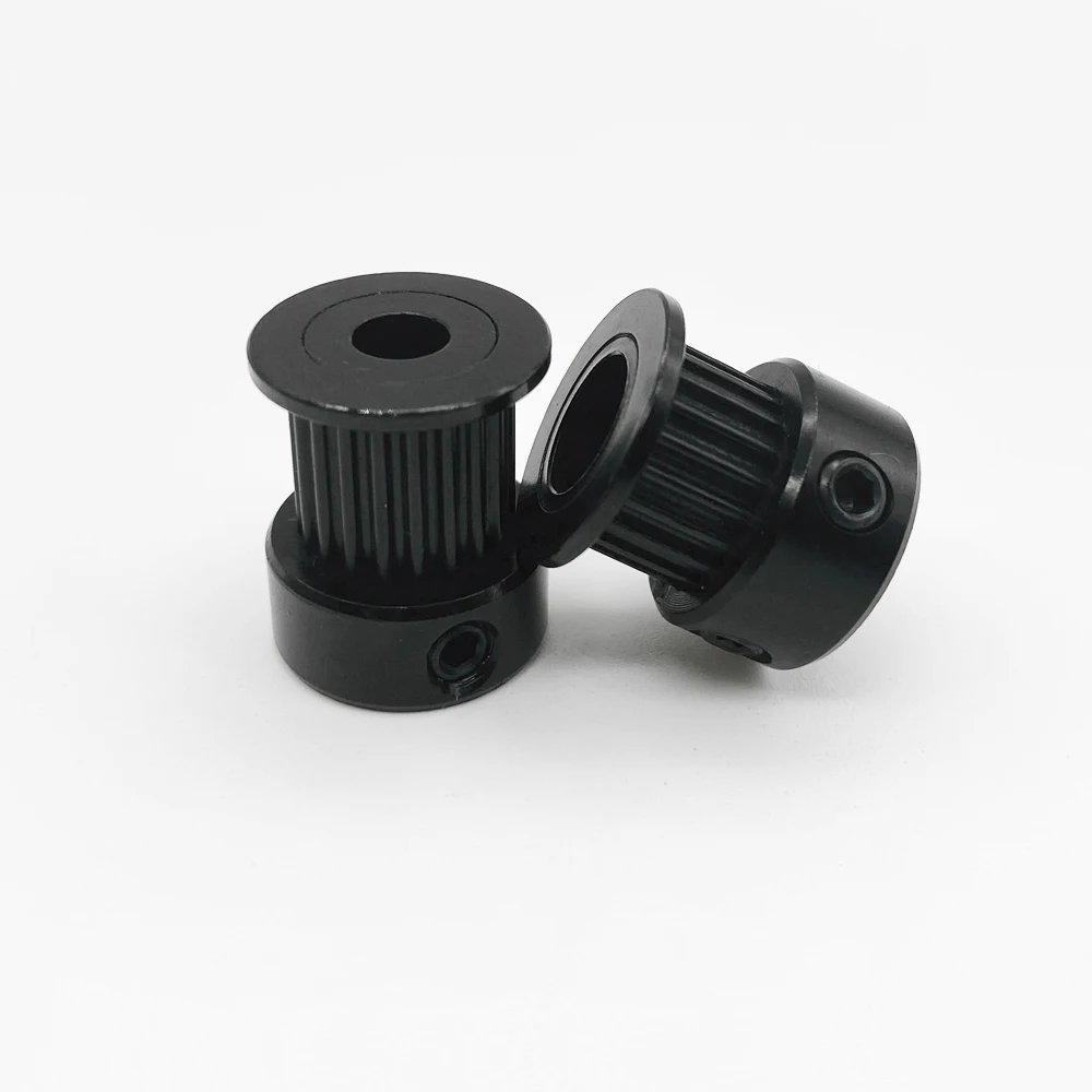 3D printer parts GT2 Timing belt pulley 2GT 20 tooth aluminum hole 3/3.17/4/5/6/6.35/8mm width 6/9/10mm 2GT round pulley 3d printer accessories timing belt pulley timing pulley belt pulley