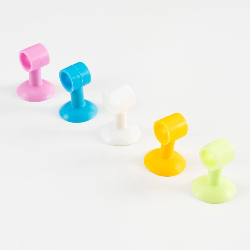 Silicone Door Stopper Silencer Crash Pad Rubber Stopper Anti Collision Baby Gate Safety Protector Anti-Collision rubber door stop