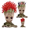 High Quality Baby Groot Flower Pots Home Decor Vase Tree Man Miniature Model Figure Ornament Cute Micro-Plant Planter Gifts 1