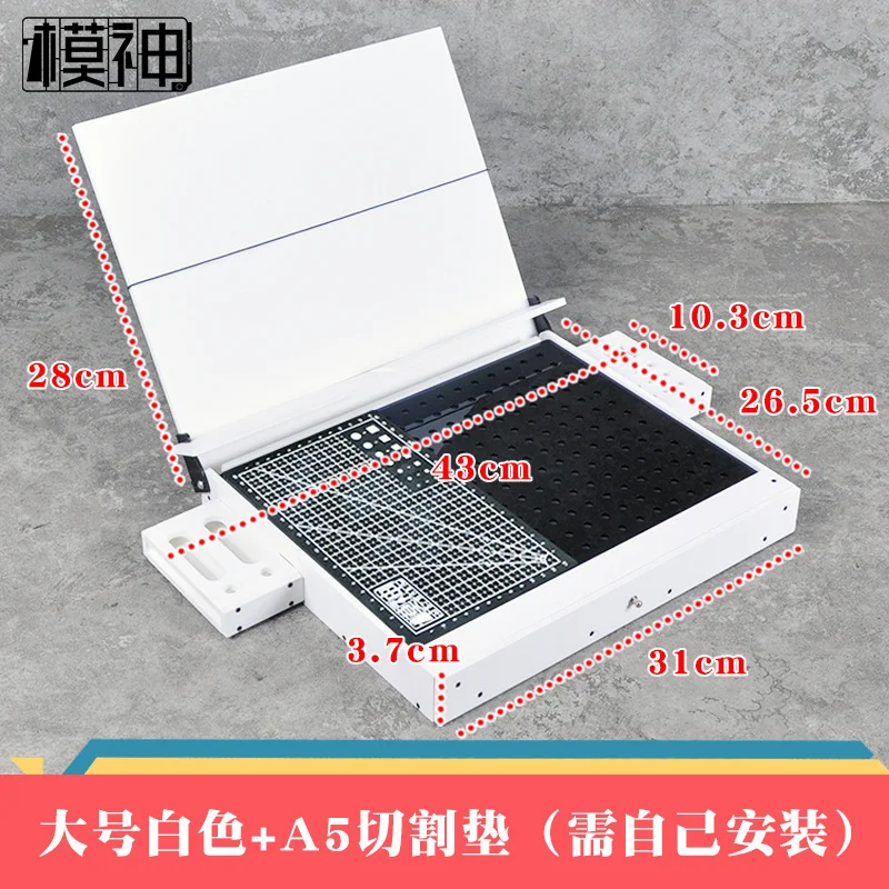 Cormake GJ1062/63 Assembling Manual Workbench Model Tools Storage Box Cabinet Modelling Tools Hobby DIY Organizer