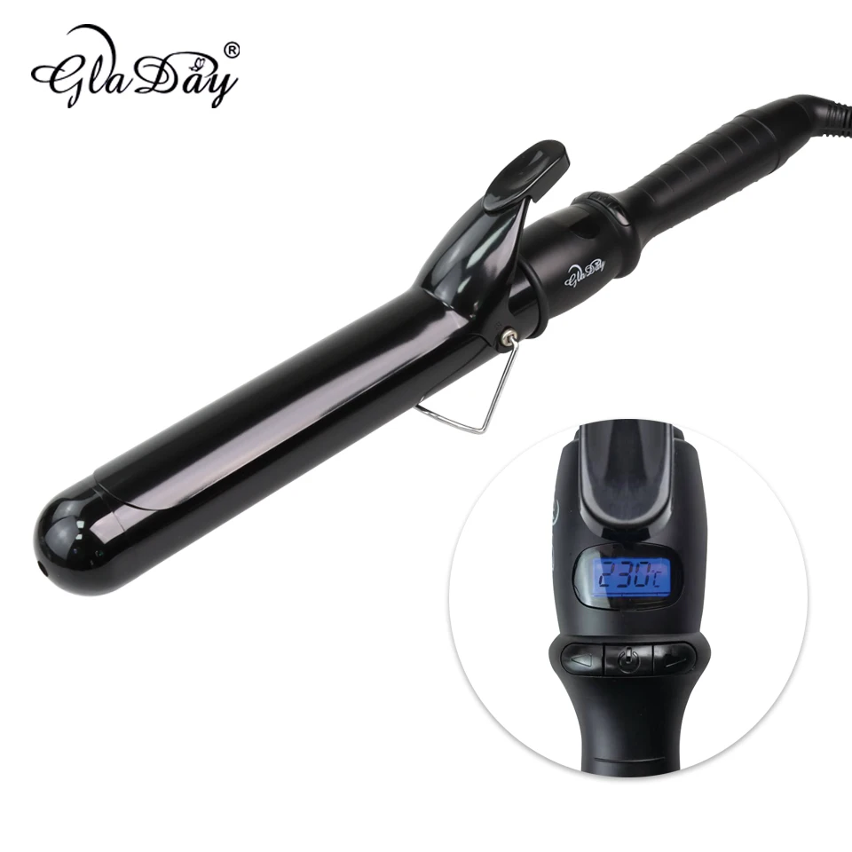 Ceramic Hair Curler Hair Styling Tools LCD Curling Iron Digital Magic Curling Wand