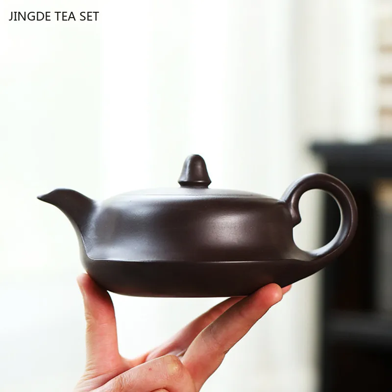350ml Classic Yixing Purple Clay Teapot Master Handmade Filter Kettle Custom Beauty Tea Set Chinese Zisha Tea Accessories
