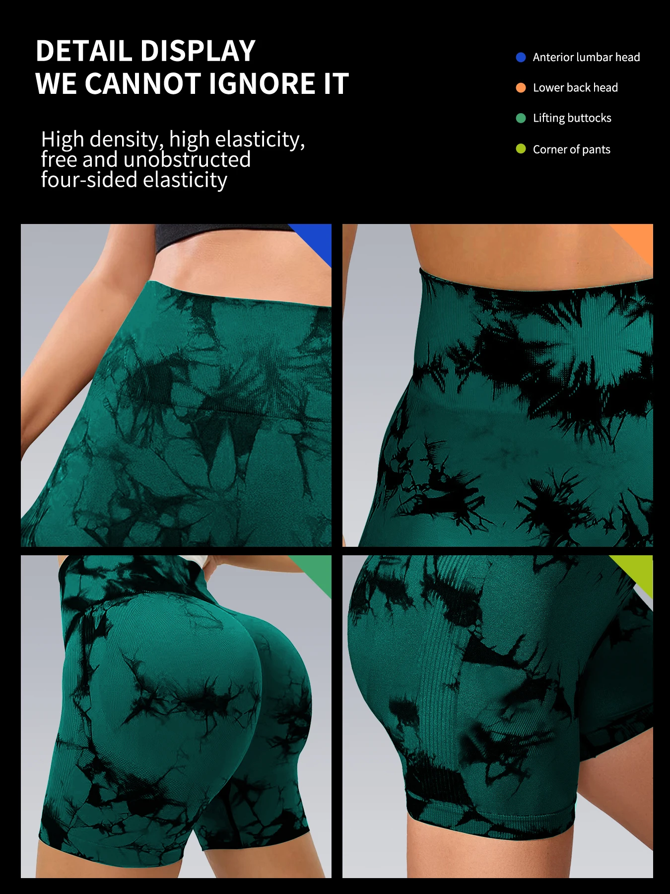 Workout Shorts Yoga Shorts Sports Shorts Running Shorts Women's Hip Lifting Shorts