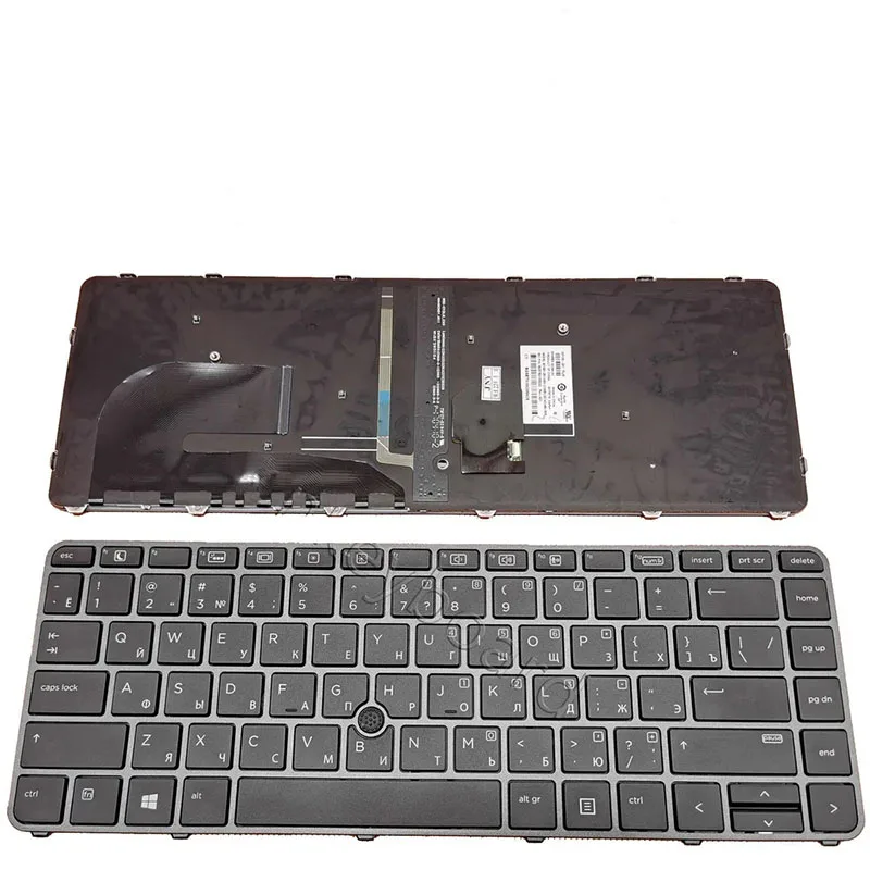 Per Hp Elitebook 745 G3 745 G4 840 G3 G4 848 G3 Zbook 14U G4 Tastiera Russa Ru Con Punto Retroilluminato