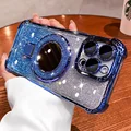 Glitter blue