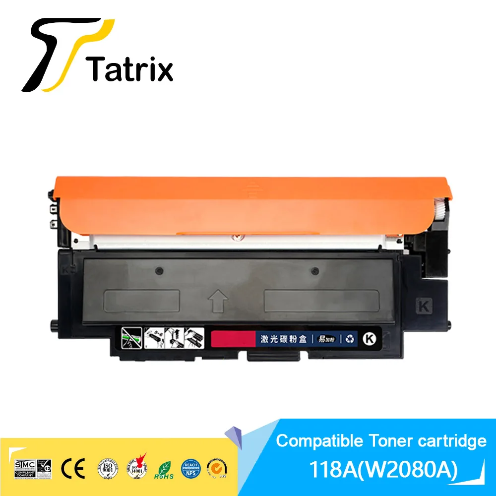 Tatrix для hp 118A совместимый картридж с тонером W2080A W2081A W2082A W2083A для HP Color Laser 150a150nw MFP 178fnw MFP 179fnw (art.: 3920be8e855e2) - 3920be8e855e2