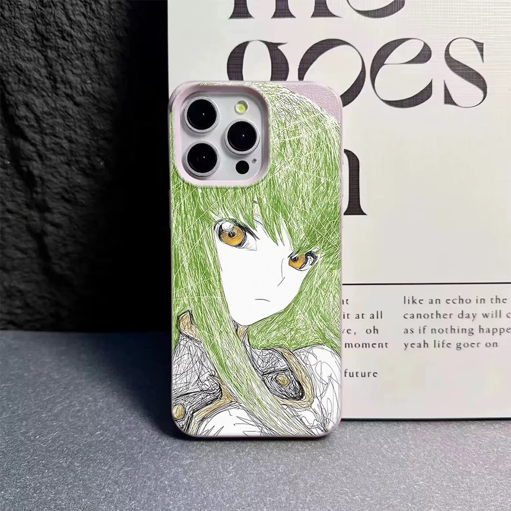 Anime phone case packaging