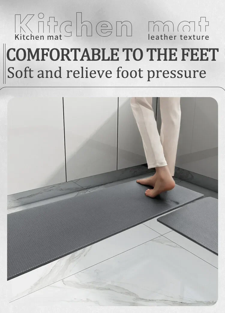 Kitchen Mat Cushioned Anti-Fatigue Floor Mat Waterproof Non-Skid Kitchen  Mats Comfort Foam Kitchen Rugs Standing Mat for Floor - AliExpress