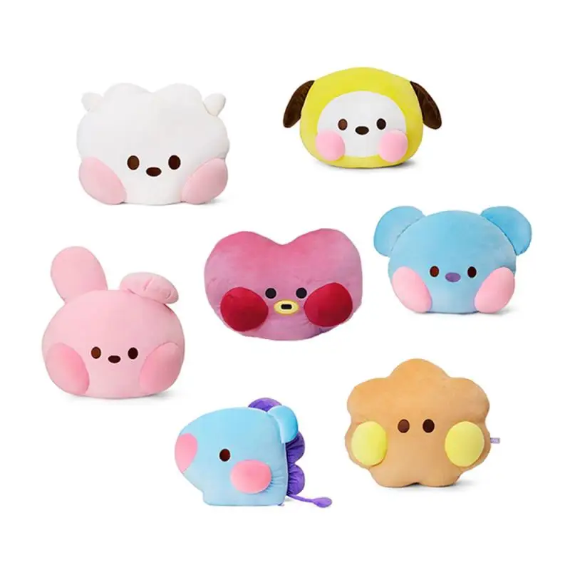 

Креативные Румяна Bt21 Плюшевая Кукла Kawaii Мультфильм ТАТА Кулинария чимми диван подушка украшение комнаты искусственный подарок на день рождения