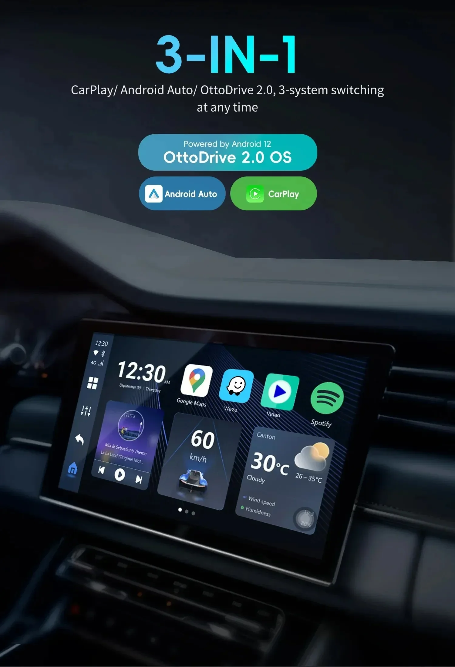 カーナビ ottocast CarPlay PICASO AI ADAPTER Ottocast Picasou 3 CarPlay AI Box Adapter Review - Watch