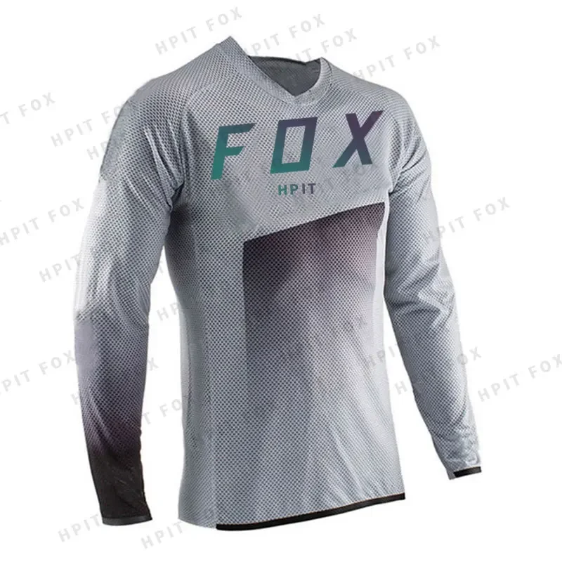 

motorcycle mountain bike team downhill jersey hpit fox MTB Offroad DH MX bicycle locomotive shirt cross country mountain bike