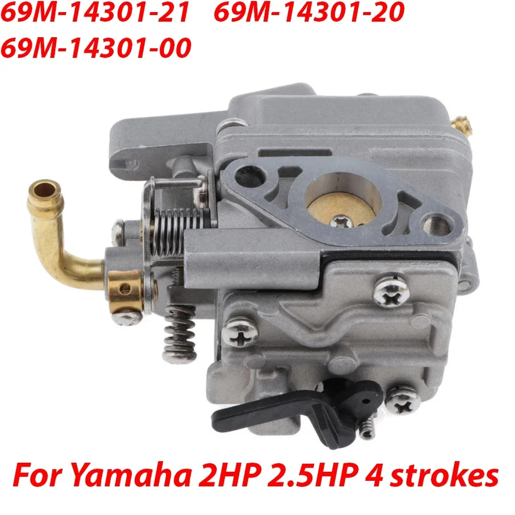 

69M-14301-00 Boat Outboard Carburetor For Yamaha 4 Stroke 2.5HP F2.5 Engine Motor 69M-14301-21 69M-14301-20 Boat Accessories