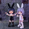 OB11 Clothes Suit Obitsu11 Bunny Girl Clothes , Accessories Toys Suitable for GSC Dod Body, 1/12 BJD Dolls 1