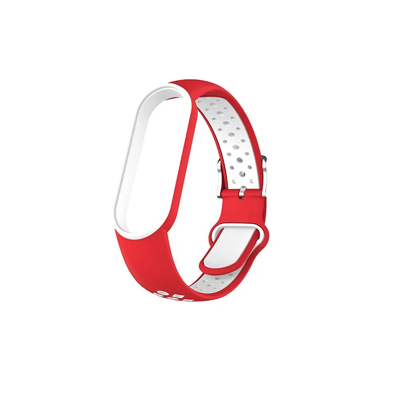 Dual-Color Silicone Replacement Wristband Bracelet for Xiaomi Smart Band Series