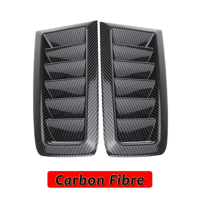 Extracteurs De Capot Style Focus RS MK2 – Lot De 2 Vents Universels En ABS Pour Voiture