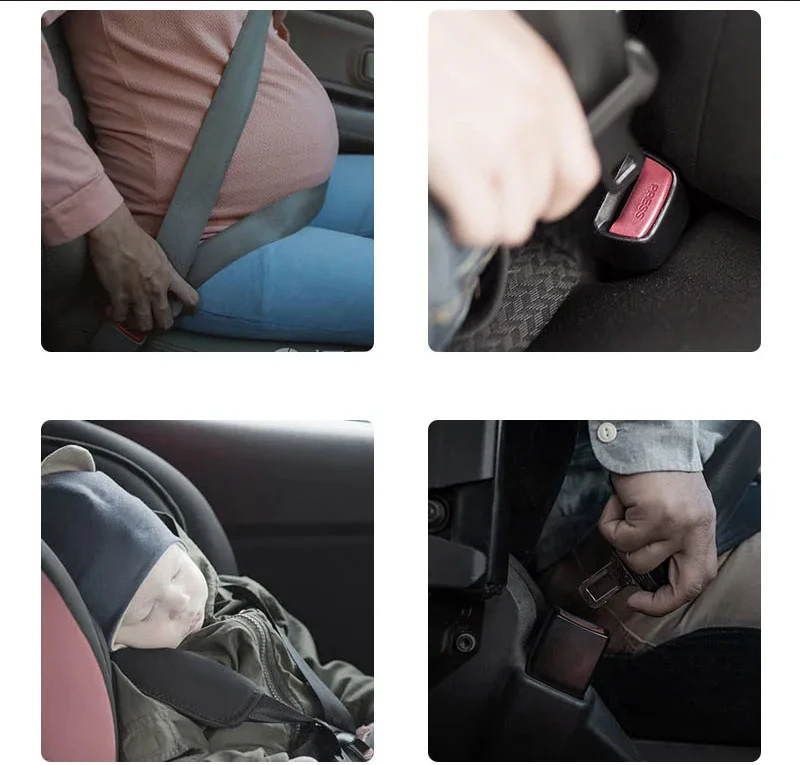 Auto-Sicherheitsgurt-Verlängerung, Sicherheits-Sicherheitsgurt-Verlängerung, automatischer D-Typ mit Sicherheitsschnalle, 21–22 mm Sicherheitsgurt für schwangere Frauen, dicke Menschen – Detail 12