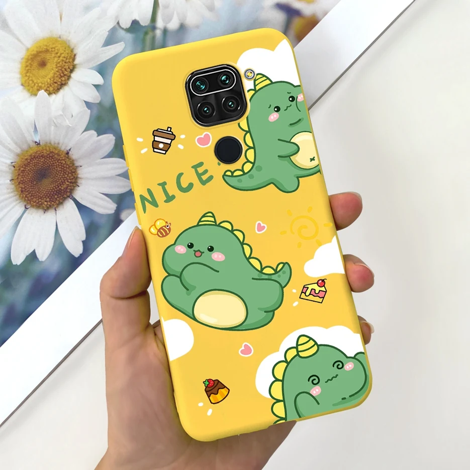 Cute Dinosaur Cartoon Soft Silicone Phone Case - Durable Bumper Cover