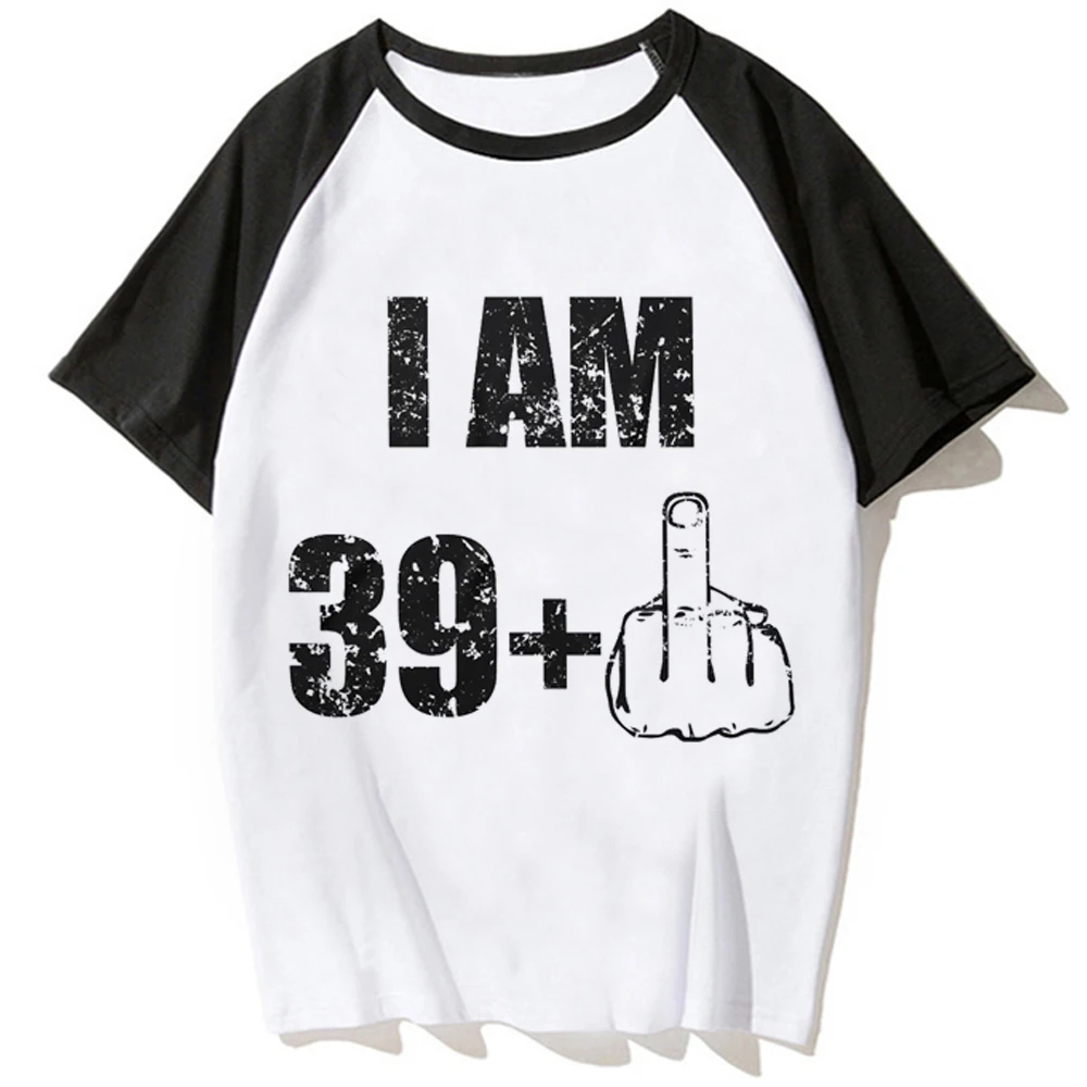 

40 Ans 40th Years Birthday t shirt women comic anime streetwear tshirt girl designer manga graphic clothes