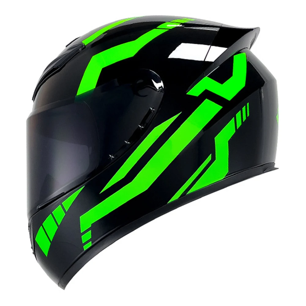 thumbnail image 1 of Casco de motocicleta para hombre, casco de motocross, cascos integrales transpirables, equipo de protección anticaídas DOT para motocicleta, resistente al desgaste, 1 of 5