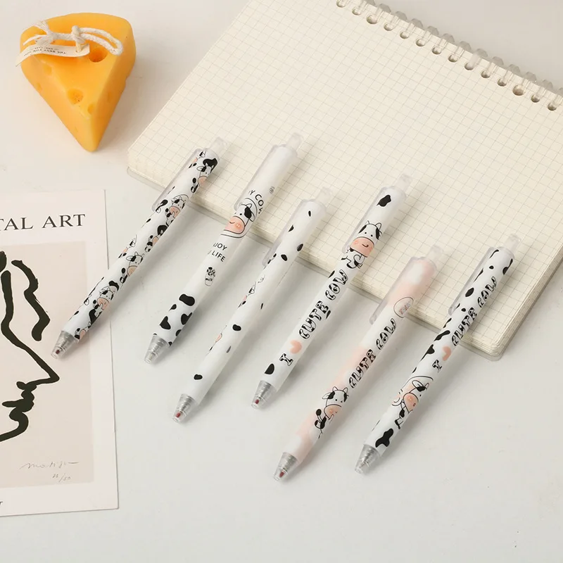Cute Click Pen Leaf & Cartoon Bear Pen 1pc or 4pc Cute Kawaii Pens Planner  Pens Bible Bullet Journal School Study Supplies 