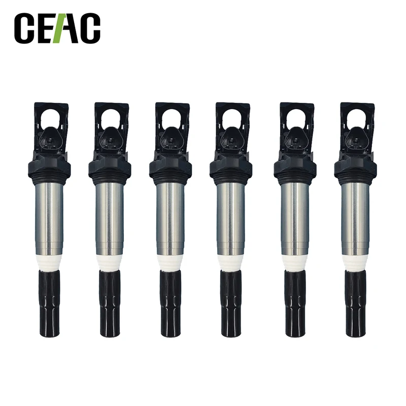 

CEAC High Quality Ignition Coils Compatible with BMW OEM NO. 12138616153/63137368764 318i 320i 325i 520Li 530Li 523Li 525Lii