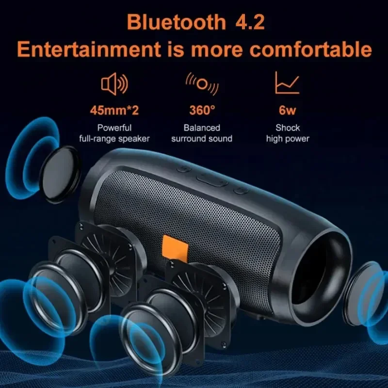 Waterproof Bluetooth Outdoor Stereo Speakers Subwoofer