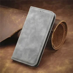 Custodia Flip Magnetica in Pelle di Lusso