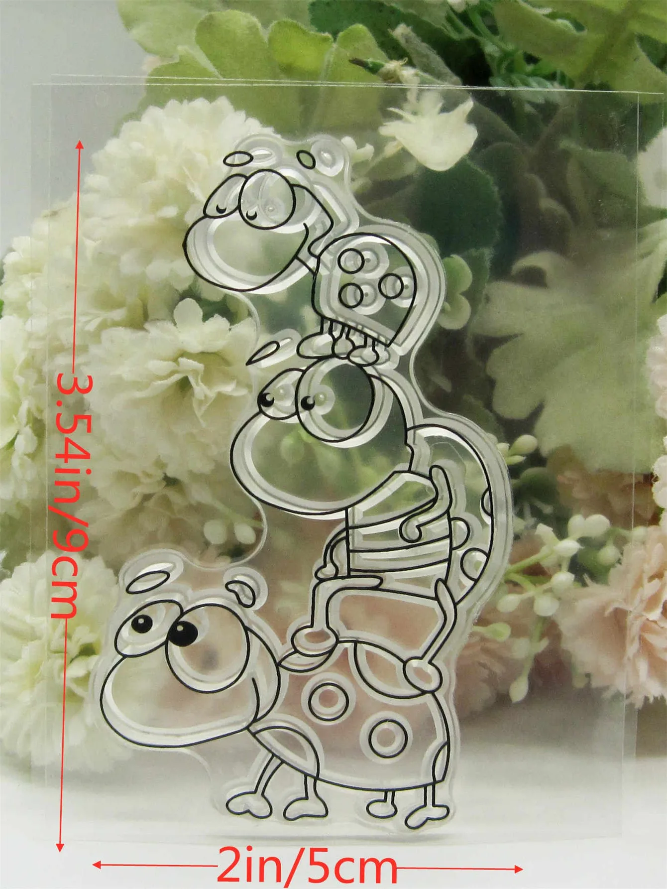 CustomClear beetle ransparent Clear Stamps Metal cutting die Silicone Seals for DIY scrapbooking photo album Card Making