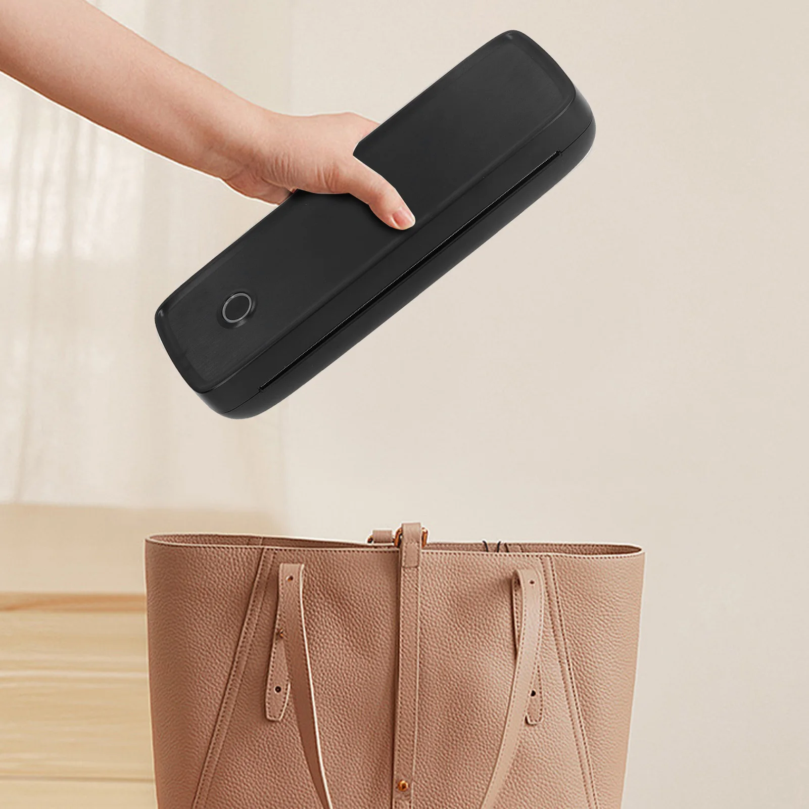 【신제품】A80 열전사 프린터 203dpi IOS 시스템용 휴대용 잉크리스 용지 인쇄 블랙