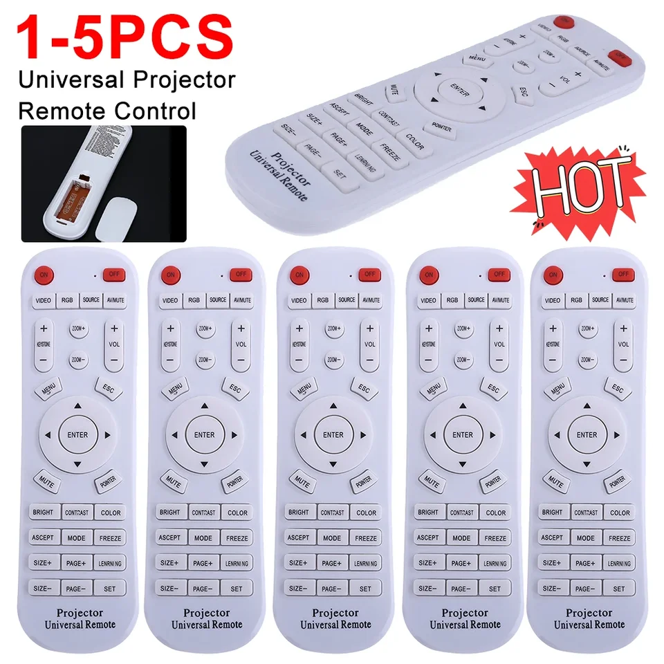 Universal Multifunctional Projector Remote Control