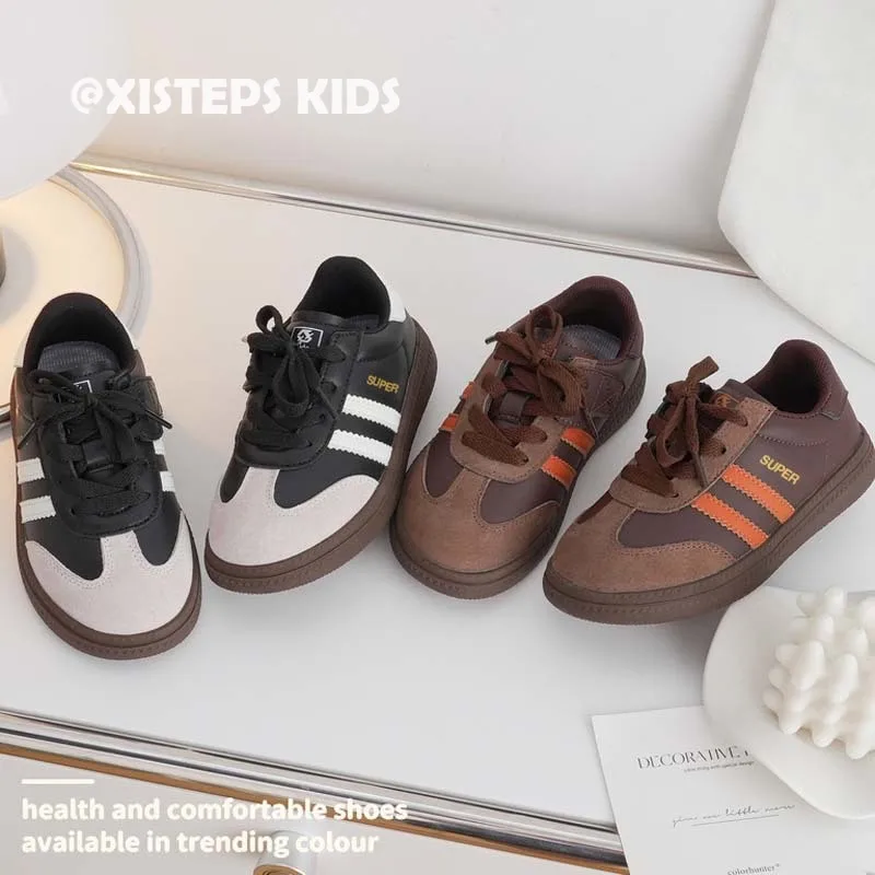 

Autumn Brand New Children Casual Sneakers High Quality 2-12Y Toddler Sport Shoes Soft Sole Kids Girls Bots Skate Shoes Infantil